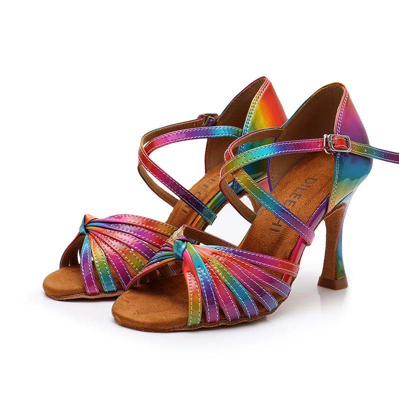 Women's Leatherette 5.5cm Heels Modern With  Buckle  Ballroom Dance Shoes Modern Shoes