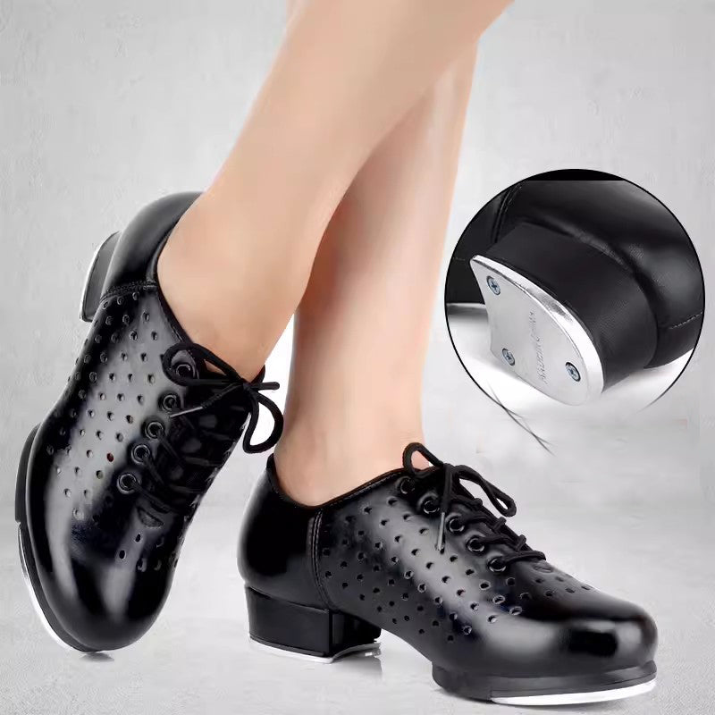 Heel tap fashion dance shoes